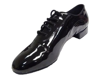 Men Ballroom Dance Shoe Enzo Patent leather