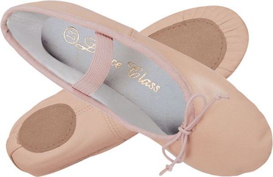 Adult Pink Leather Ballet Shoe