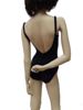 Adult black camisole leotard