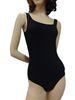 adult black tank cotton leotard