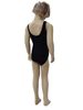 Child Black High Neck Leotard