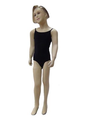 Child Black Camisole Leotard