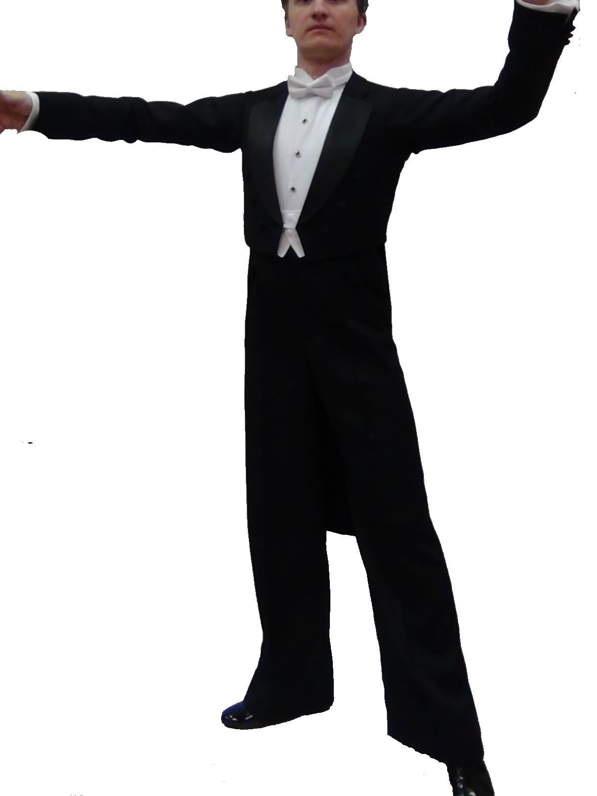 Classic Ballroom Dance Tail Suit for MenInternational Dance Design