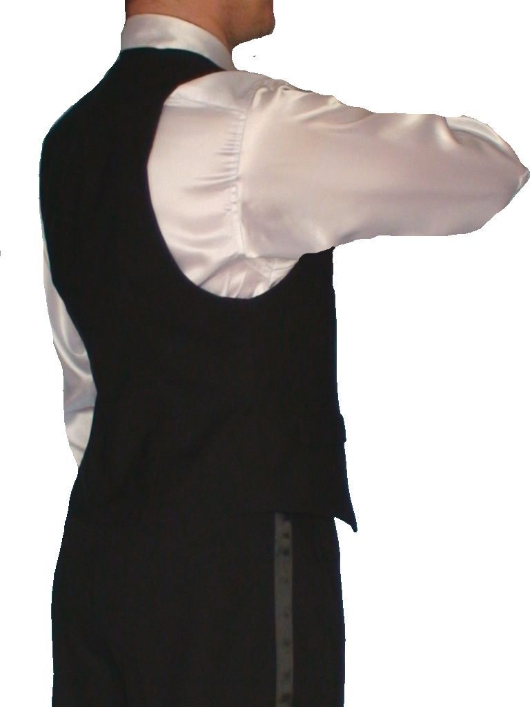 Short Ballroom Dance Vest HoustonInternational Dance Design