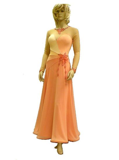 Picture of Coral Ballroom Gown