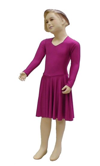 Imagen de Basic pre-Teen Syllabus Dress with Sleeves