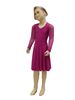 Imagen de Basic pre-Teen Syllabus Dress with Mesh Sleeves