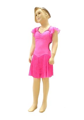 Picture of Girl Pink Fringe Dress