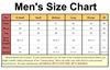 Mens size chart