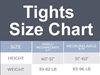 girl tights size chart