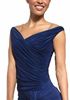 Picture of Diagonal Wrapped Top - blue