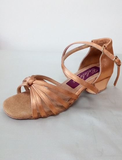 clearance dance shoes - Sasha with block heel