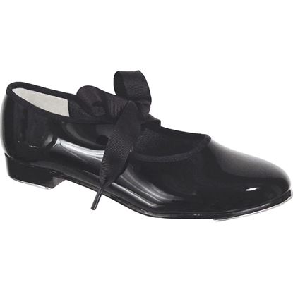 Child Basic Black Patent Tap Dance Shoe in Houston and Sugar Land