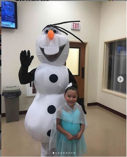Olaf costume adult size.