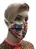 American Flag coronavirus Fashion Face Mask (3-layer)