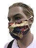 American Flag coronavirus Fashion Face Mask (3-layer) 