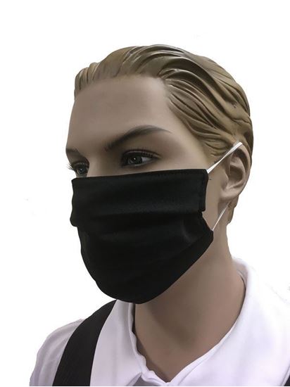 coronavirus Fashion Face Mask (3-layer) -black