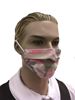 coronavirus Fashion Face Mask (3-layer) -pink camouflage