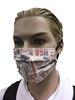coronavirus Fashion Face Mask (3-layer) - Declaration of Independence