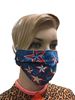 coronavirus Fashion Face Mask (3-layer) -Denim Stars 