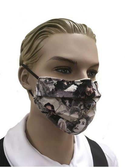 Pirates of the Carribean  coronavirus Fashion Face Mask (3-layer)