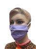 Light Purple coronavirus Fashion Face Mask (3-layer)