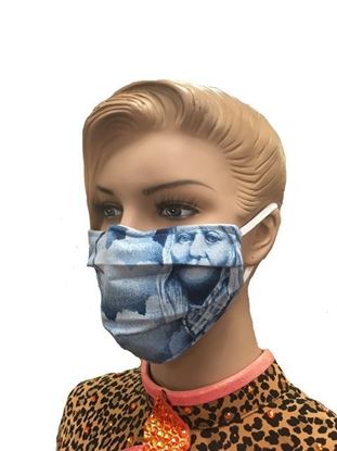 coronavirus Fashion Face Mask (3-layer) Blue Spirit Clouds