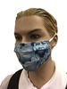 coronavirus Fashion Face Mask (3-layer) Blue Spirit Clouds