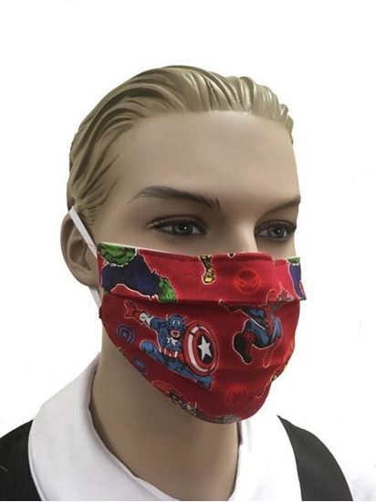 Marvel Superheroes- coronavirus Fashion Face Mask (3-layer)