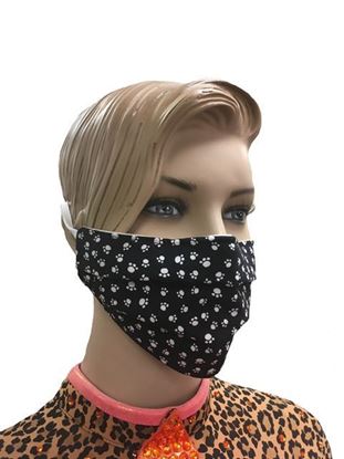 COVID-19 Coronavirus Fashion Face Mask Polka Dot Paws