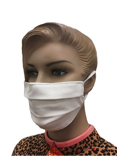 coronavirus Fashion Face Mask (3-layer) -white