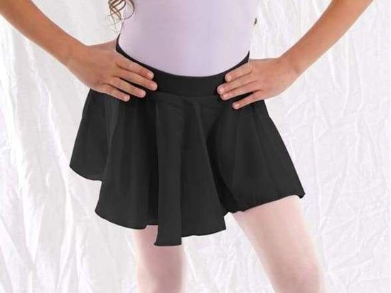 Girl Black Ballet Dance Skirt in Houston and Sugar Land