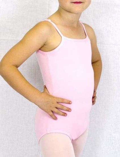 Child Pink Camisole Leotard Houston and Sugar Land