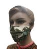 COVID-19 Coronavirus Fashion Face Mask Gecko Camouflage