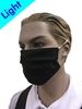 light coronavirus Fashion Face Mask (3-layer) -black