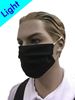 light coronavirus Fashion Face Mask (3-layer) -black