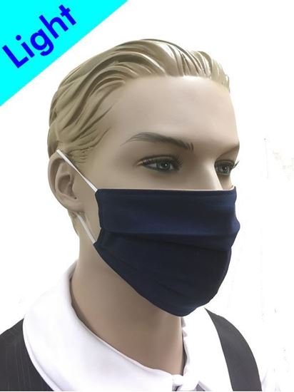 Light Reusable Coronavirus Fashion Face Mask (Blue)