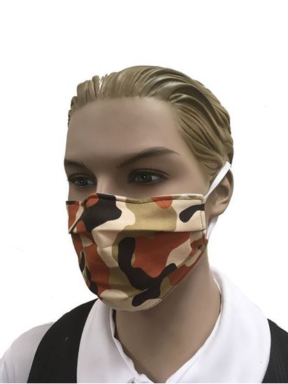 COVID-19 Coronavirus Fashion Face Mask Desert Storm Camouflage