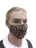 COVID-19 Coronavirus Fashion Face Mask Ombre Leopard