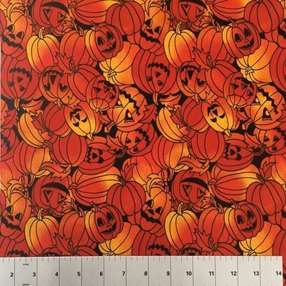 Halloween Pumpkins (100% Cotton Fabric)