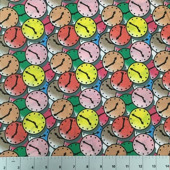 Time Machine (Poly Cotton Fabric)