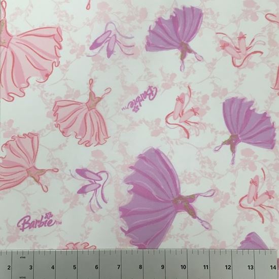 Barbie Ballerina  (Poly Cotton Fabric) in Houston