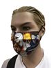 Buy Halloween Monster Party, Night 1 COVID-19 coronavirus Fashion Face Mask (3-layer) in Houston and Sugar Land